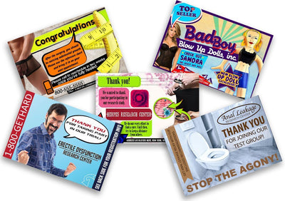 Embarrassing Postcards 5 Pack