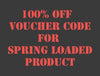 Spring Loaded Glitter Bomb Voucher