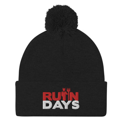 Ruin Days Pom-Pom Beanie